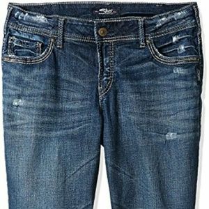 Silver plus size Jeans